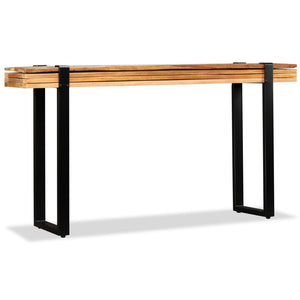 console Bois de récupération massif réglable