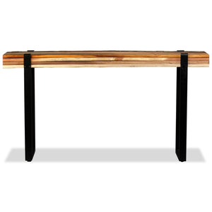 console Bois de récupération massif réglable