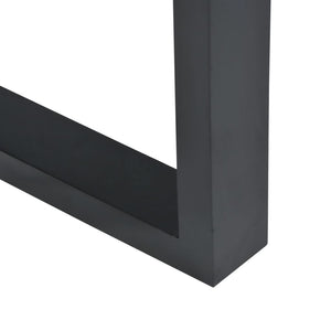 console Teck 100 x 35 x 75 cm pieds en U