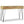 console 120x35x76 cm Teck massif avec pieds en fer forgé