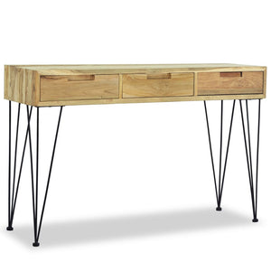 console 120x35x76 cm Teck massif