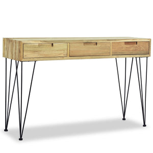 console 120x35x76 cm Teck massif
