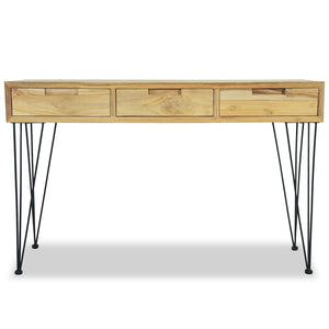 console 120x35x76 cm Teck massif