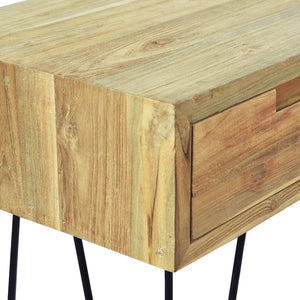 console 120x35x76 cm Teck massif