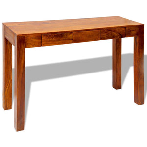 console avec 3 tiroirs 80 cm Bois massif 
