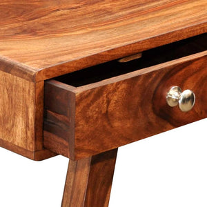 Console avec 3 tiroirs 76 cm Bois massif