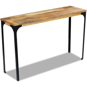 console Bois de manguier 120 x 35 x 76 cm