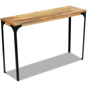 console Bois de manguier 120 x 35 x 76 cm 
