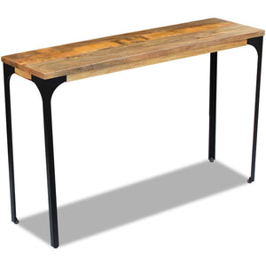 console Bois de manguier 120 x 35 x 76 cm