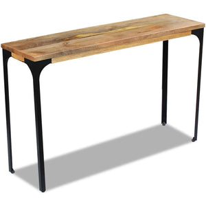 console Bois de manguier 120 x 35 x 76 cm 