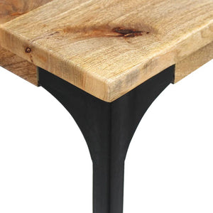 console Bois de manguier 120 x 35 x 76 cm 