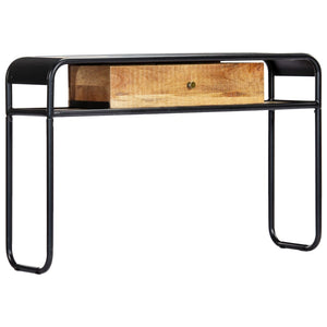 console 118 x 30 x 75 cm Bois de manguier massif vidaXL