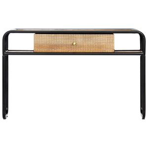 console 118 x 30 x 75 cm Bois de manguier massif vidaXL