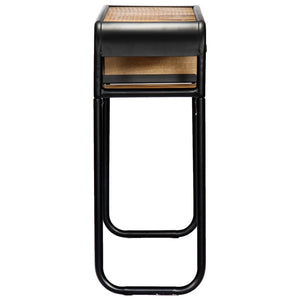 console 118 x 30 x 75 cm Bois de manguier massif vidaXL