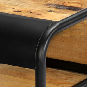 console 118 x 30 x 75 cm Bois de manguier massif vidaXL