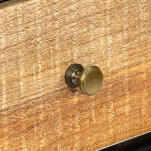 console 118 x 30 x 75 cm Bois de manguier massif vidaXL