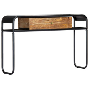 console 118 x 30 x 75 cm Bois de manguier massif vidaXL