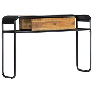 console 118 x 30 x 75 cm Bois de manguier massif vidaXL
