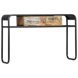 console 118 x 30 x 75 cm Bois de récupération massif vidaXL