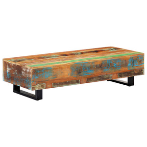 Table basse Bois de récupération et acier