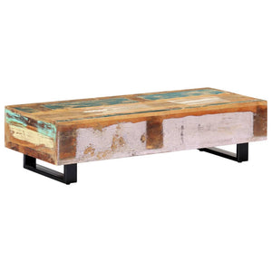 Table basse Bois de récupération et acier