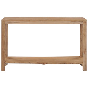 console 120 x 35 x 75 cm Bois de teck massif vidaXL
