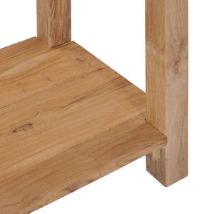 console 120 x 35 x 75 cm Bois de teck massif vidaXL