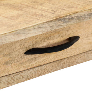 console 115x40x75 cm Bois de manguier massif brut vidaXL