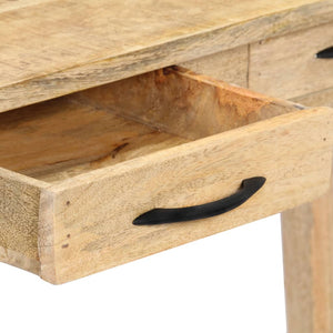 console 115x40x75 cm Bois de manguier massif brut vidaXL