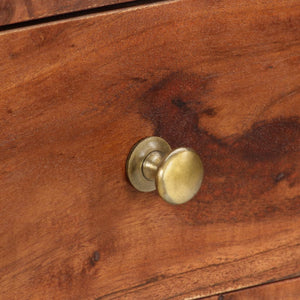 console 100x35x76 cm Bois d'acacia massif vidaXL