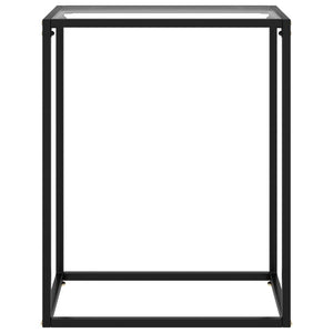 console Transparent 60x35x75 cm Verre trempé vidaXL