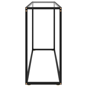 console Transparent 120x35x75 cm Verre trempé vidaXL