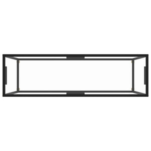 console Transparent 120x35x75 cm Verre trempé vidaXL