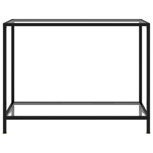 console Transparent 100x35x75 cm Verre trempé vidaXL