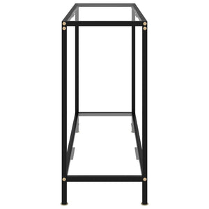 console Transparent 100x35x75 cm Verre trempé vidaXL