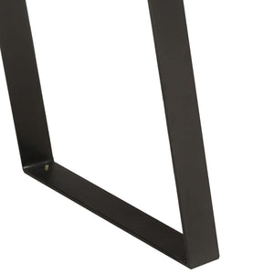 console 100x35x76 cm Bois d'acacia avec bord naturel vidaXL