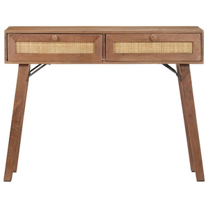 console 100x35x76 cm Bois de manguier massif vidaXL