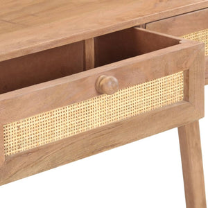 console 100x35x76 cm Bois de manguier massif vidaXL