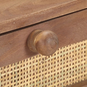 console 100x35x76 cm Bois de manguier massif vidaXL