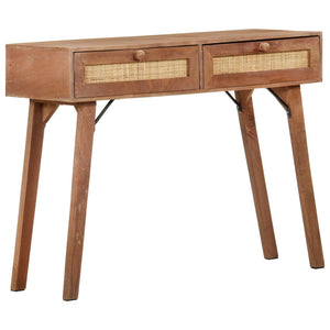 console 100x35x76 cm Bois de manguier massif vidaXL