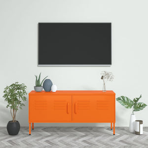 Meuble Tv 105X35X50 Cm Acier