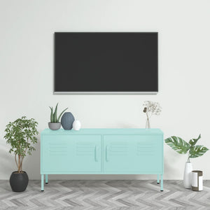 Meuble Tv 105X35X50 Cm Acier