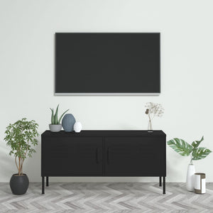 Meuble Tv 105X35X50 Cm Acier