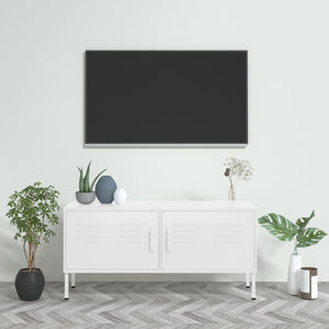 Meuble Tv 105X35X50 Cm Acier