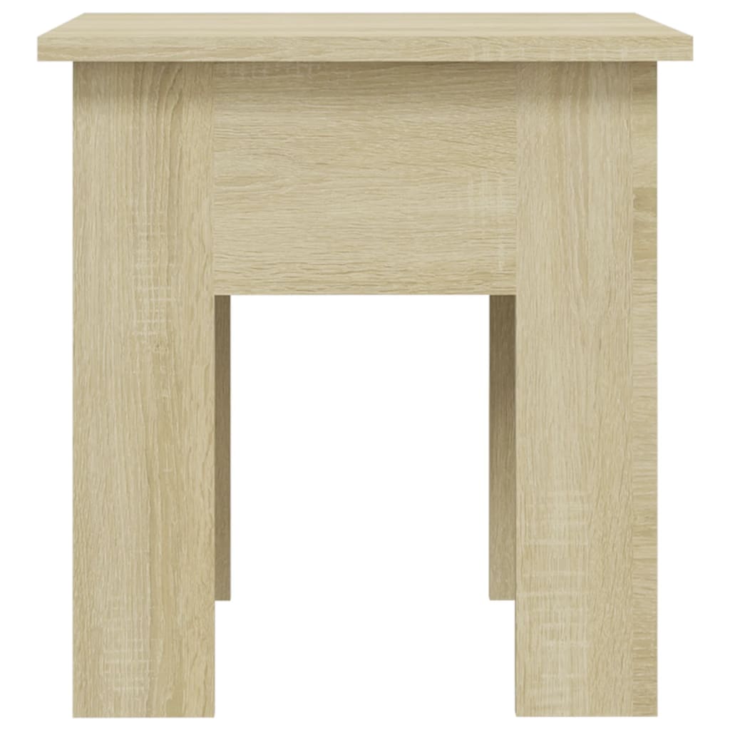 Table basse chêne sonoma 40x40x42 cm bois d'ingénierie