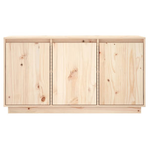 Buffet 111X34X60 Cm Bois Massif De Pin