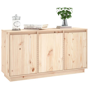 Buffet 111X34X60 Cm Bois Massif De Pin