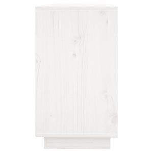 Buffet 111X34X60 Cm Bois Massif De Pin