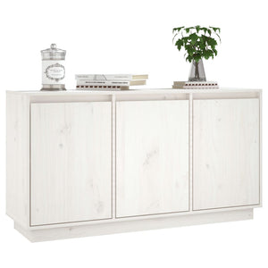 Buffet 111X34X60 Cm Bois Massif De Pin