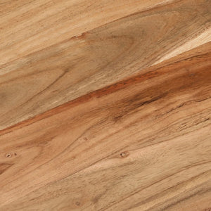 Meuble Tv 110X33X33 Cm Bois D'acacia Massif
